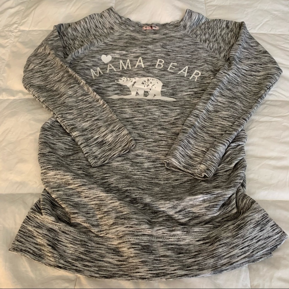 Feathers Maternity Sweatshirt S